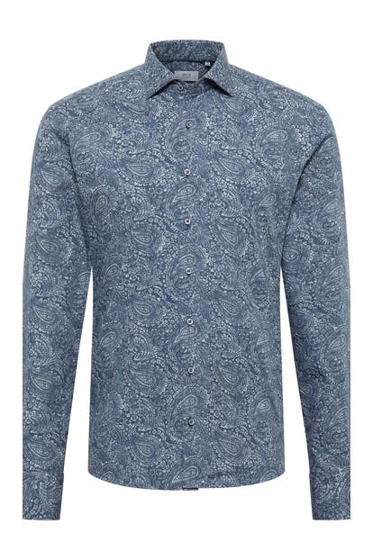 ETERNA Business-Hemd - navy Slim Fit
