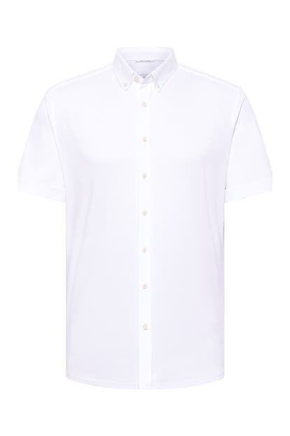 ETERNA Kurzarmhemd - weiß Modern Fit