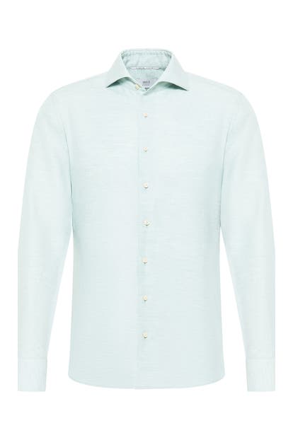ETERNA Business Shirt – turquoise, Slim Fit