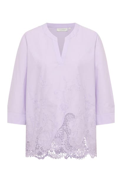 ETERNA Business-Bluse LOOSE FIT lavender