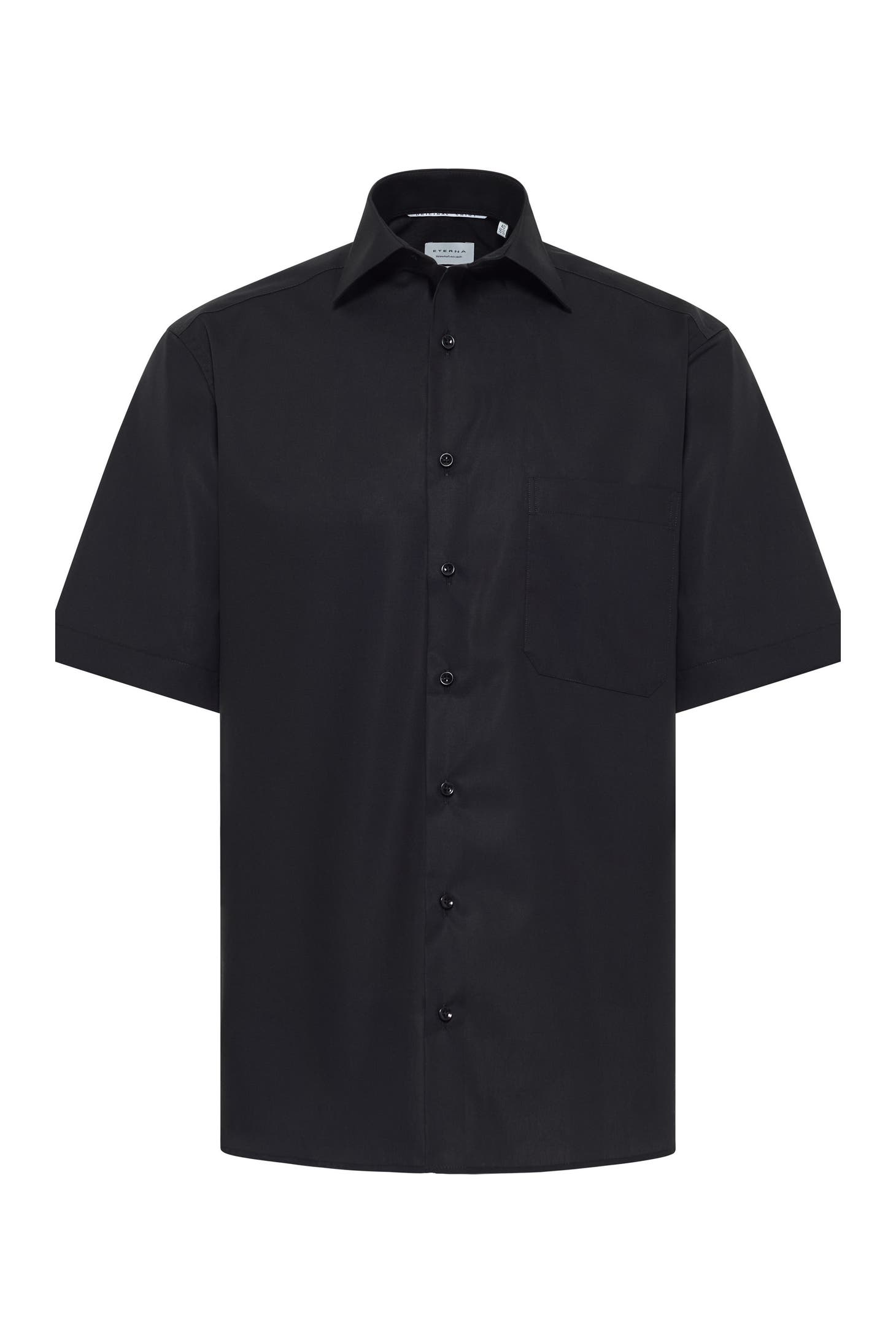 ETERNA Kurzarmhemd - schwarz Loose Fit, Bild 1