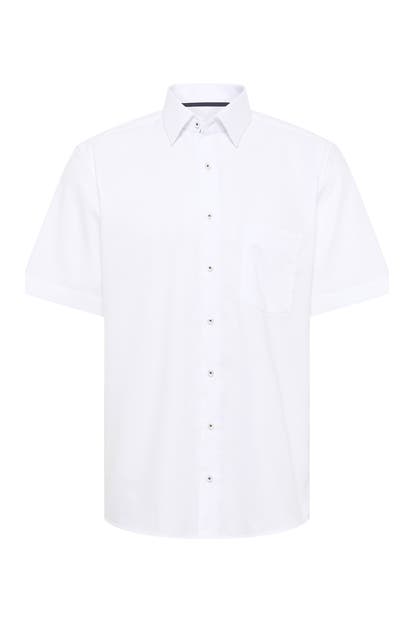 ETERNA Kurzarmhemd - weiß Modern Fit