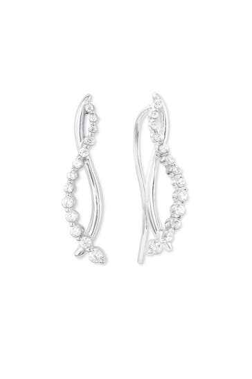 AMOR Ohrhänger für Damen, 925 Sterling Silber, Zirkonia synth.