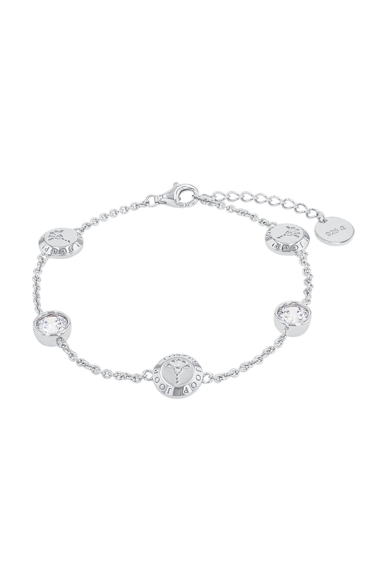 JOOP! Armband für Damen, 925 Sterling Silber, Zirkonia synth. | Kornblume Silber, Bild 1