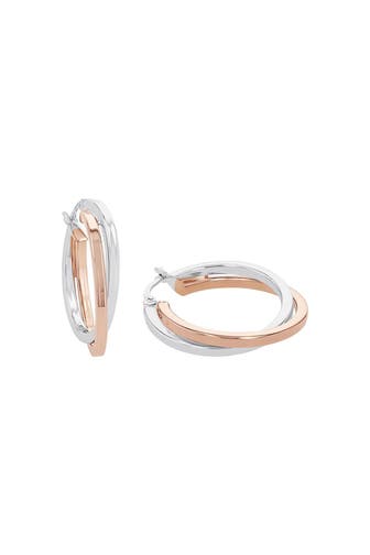 AMOR Creolen für Damen, 925 Sterling Silber