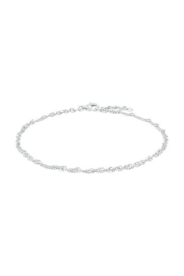 AMOR Fußkette für Damen, 925 Sterling Silber