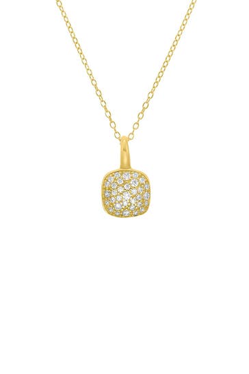 AMOR Kette mit Anhänger für Damen, 925 Sterling Silber, Zirkonia synth.
