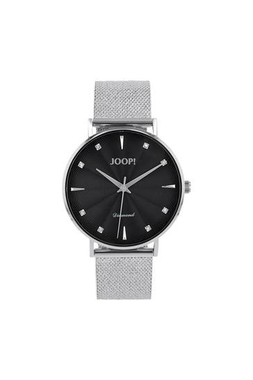 JOOP! Quarzuhr für Damen, Edelstahl | Diamant