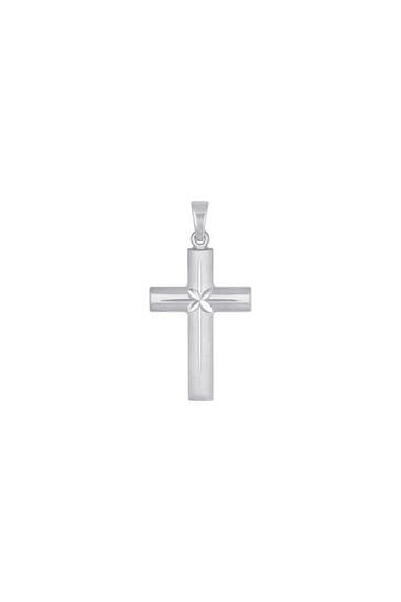 AMOR Motivanhänger für Damen und Herren, Unisex, 925 Sterling Silber | Kreuz