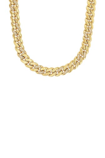 JOOP! Kette für Damen, Edelstahl, Zirkonia Gold