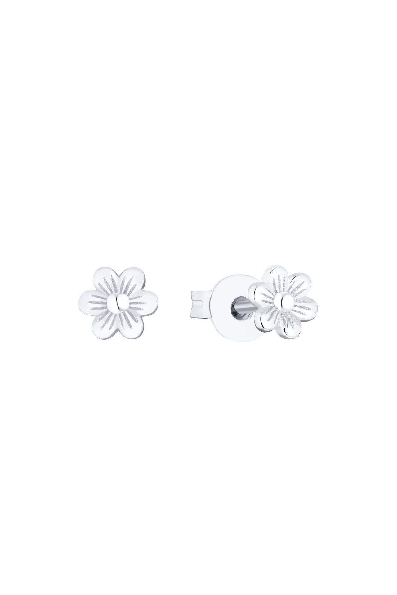 PRINZESSIN LILLIFEE Ohrstecker für Mädchen, 925 Sterling Silber | Blume, Bild 1