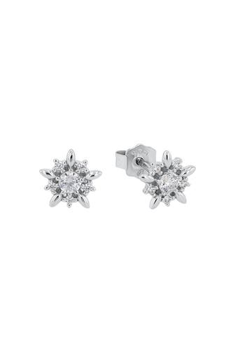 AMOR Ohrstecker für Damen, 925 Sterling Silber, Zirkonia synth. | Stern