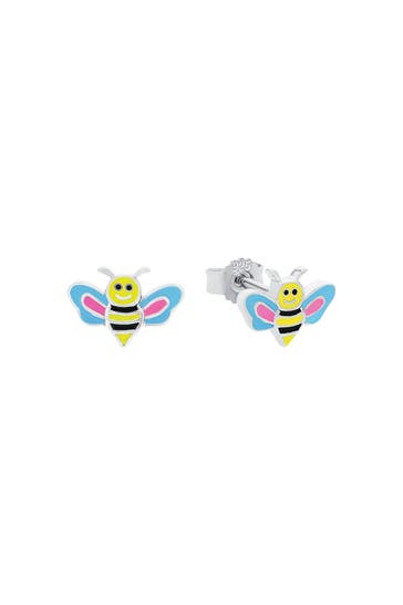 AMOR Ohrstecker für Mädchen, 925 Sterling Silber | Biene