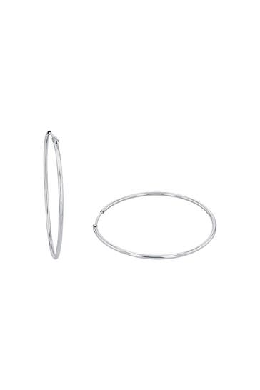 AMOR Creolen für Damen, 925 Sterling Silber