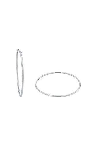 AMOR Creolen für Damen, 925 Sterling Silber