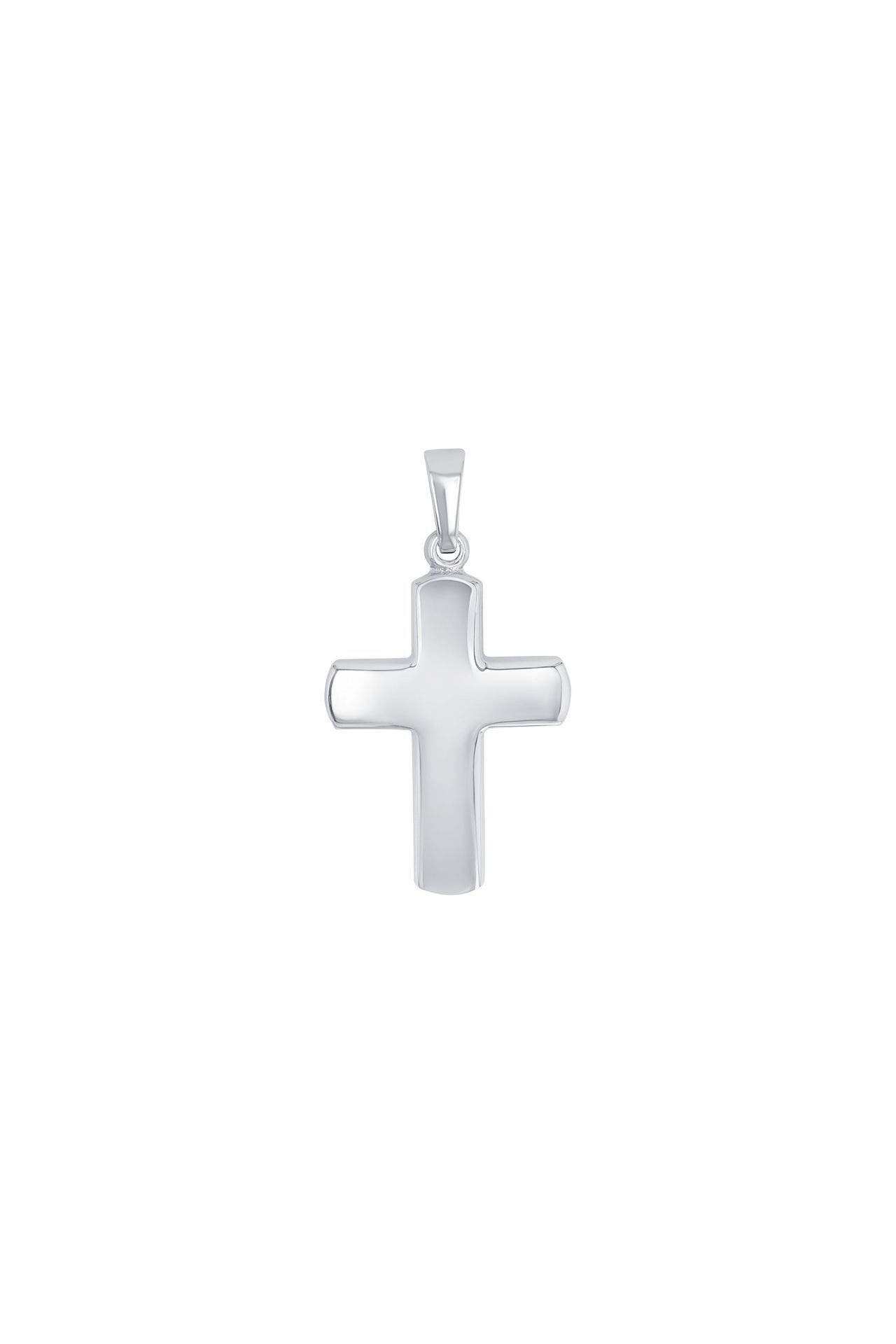 AMOR Motivanhänger für Damen und Herren, Unisex, 925 Sterling Silber | Kreuz, Bild 1