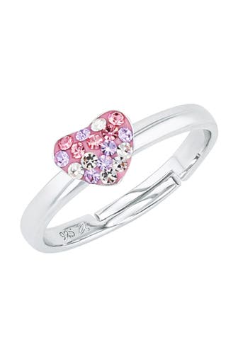 PRINZESSIN LILLIFEE Ring für Mädchen, 925 Sterling Silber, Preciosa | Herz