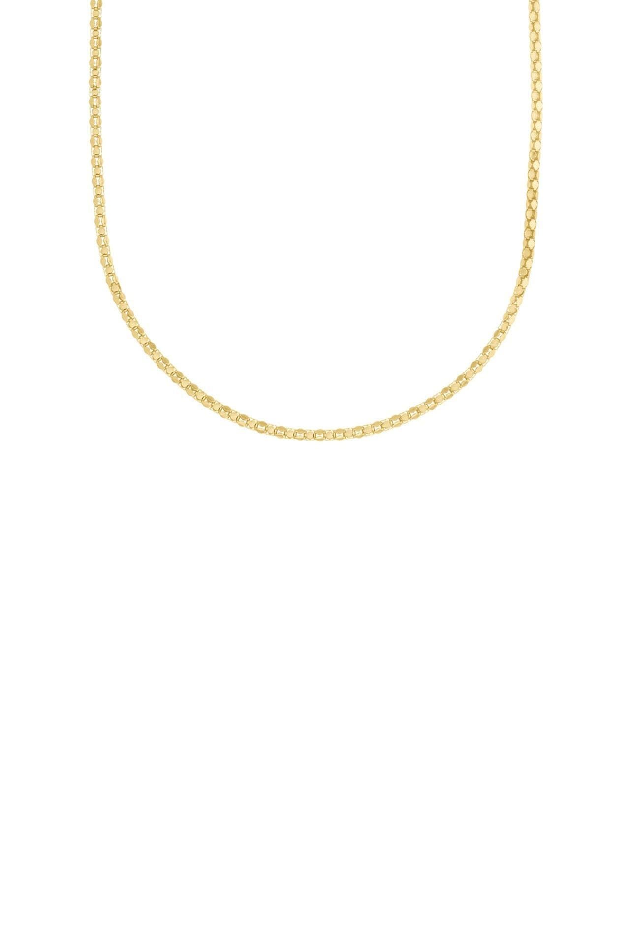 NOELANI Kette für Damen, 925 Sterling Silber Gold, Bild 1