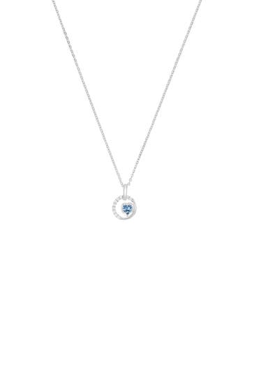 AMOR Kette für Damen, 925 Sterling Silber, Zirkonia synth. | Herz Silber