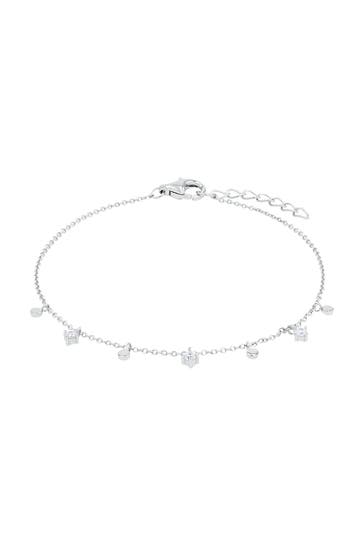 AMOR Armband für Damen, 925 Sterling Silber, Zirkonia synth. Silber