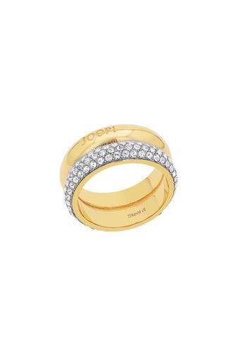 JOOP! Ring für Damen, Edelstahl, Zirkonia synth.