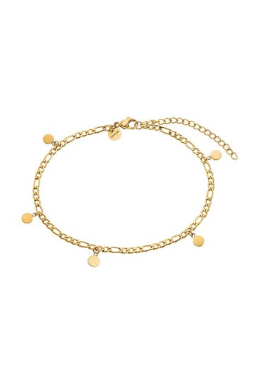 NOELANI Fußkette für Damen, Edelstahl | Coin