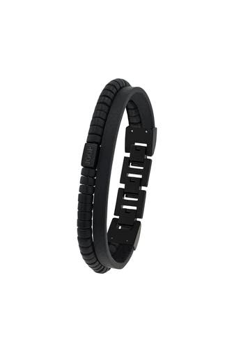 JOOP! Armband für Herren, Edelstahl, Achat