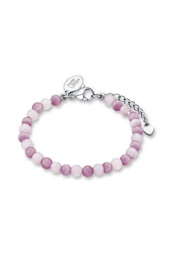 PRINZESSIN LILLIFEE Armband für Mädchen, Edelstahl, Tigerauge synth.