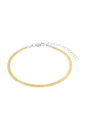 AMOR Armband für Damen, 925 Sterling Silber Bicolor