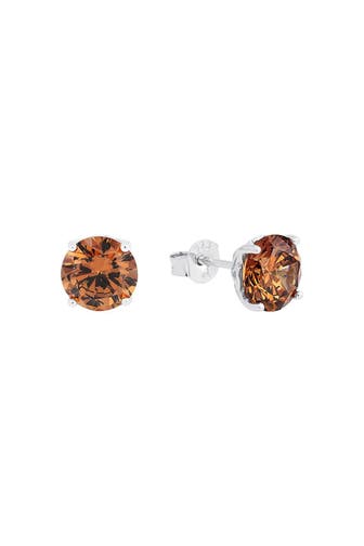 AMOR Ohrstecker für Damen, Sterling Silber 925, Zirkonia