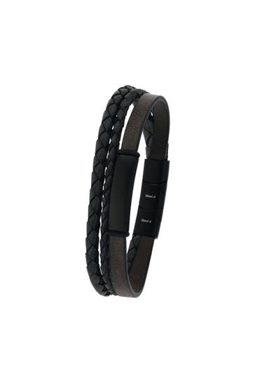 AMOR Armband für Herren, Edelstahl