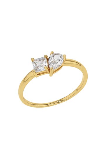 AMOR Ring für Damen, 925 Sterling Silber, Zirkonia synth.