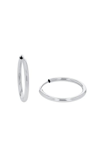 AMOR Creolen für Damen, 925 Sterling Silber