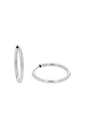 AMOR Creolen für Damen, 925 Sterling Silber