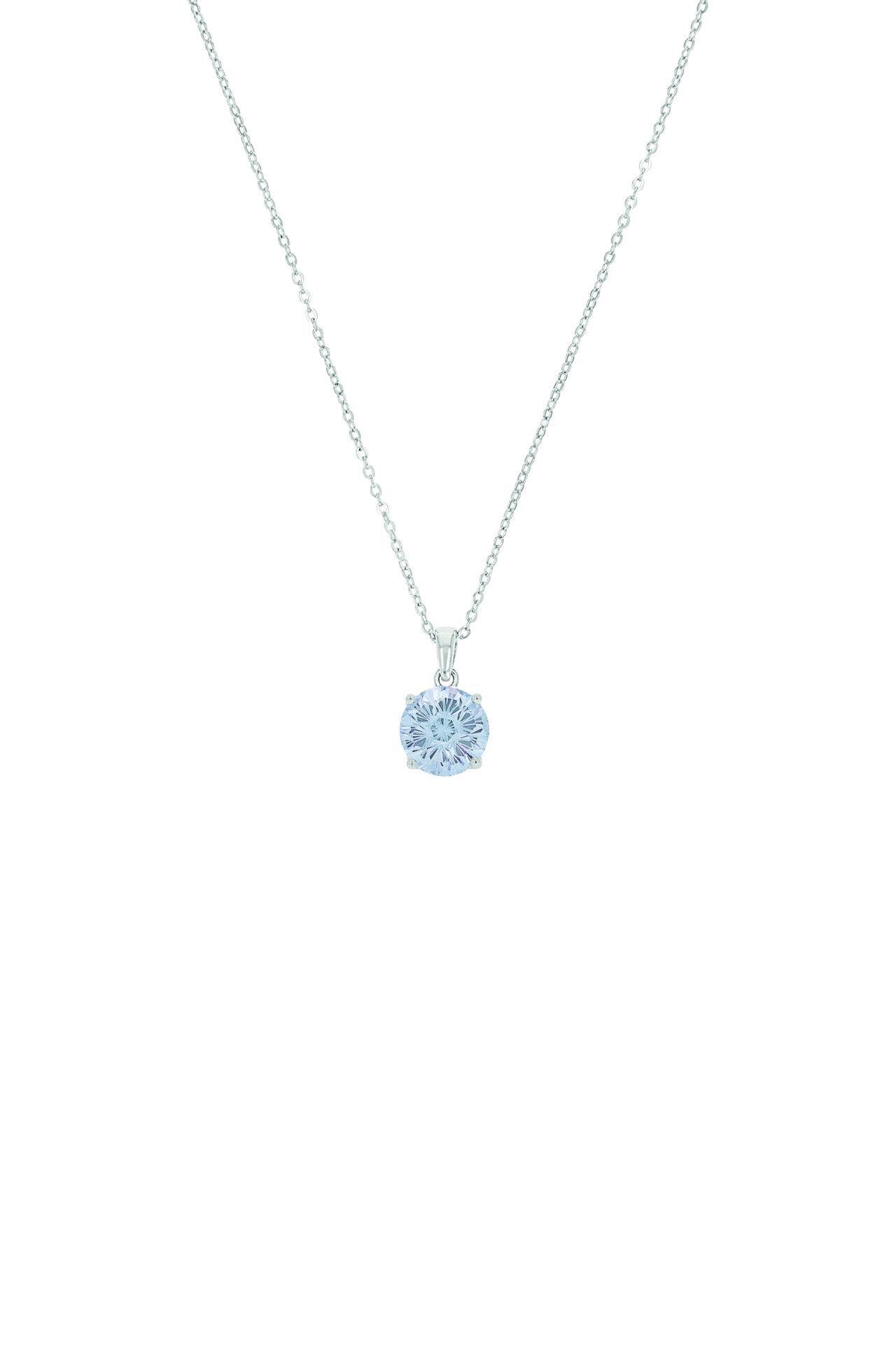 AMOR Kette mit Anhänger für Damen, 925 Sterling Silber, Zirkonia synth., Bild 1