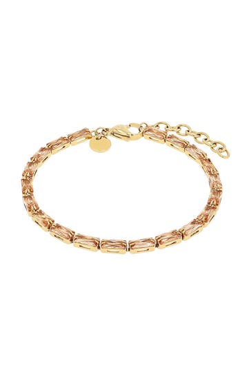 NOELANI Armband für Damen, Edelstahl, Zirkonia synth. Gold