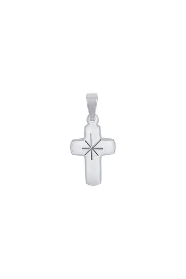AMOR Motivanhänger für Damen und Herren, Unisex, 925 Sterling Silber | Kreuz
