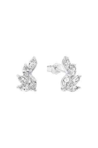 AMOR Ohrstecker für Damen, 925 Sterling Silber, Zirkonia synth.