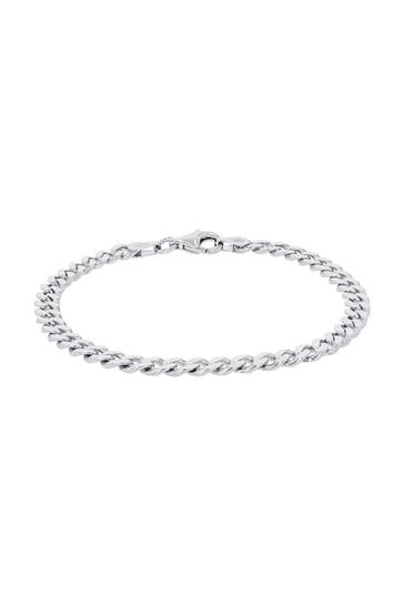 AMOR Armband für Damen und Herren, Unisex, 925 Sterling Silber Silber