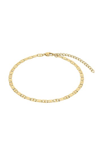 NOELANI Fußkette für Damen, Edelstahl