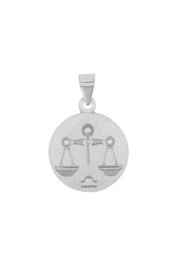 AMOR Motivanhänger für Damen und Herren, Unisex, 925 Sterling Silber | Waage