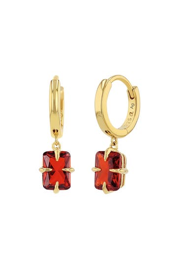 NOELANI Ohrringe für Damen, Silber 925, Zirkonia Gold