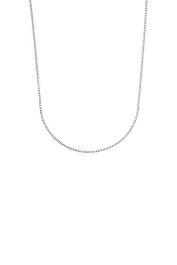 AMOR Kette für Damen und Herren, Unisex, 925 Sterling Silber Silber