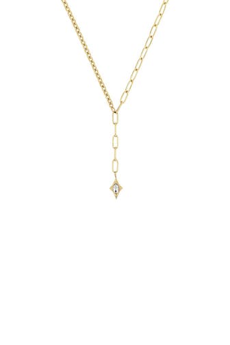 NOELANI Kette für Damen, Edelstahl, Zirkonia synth. Gold