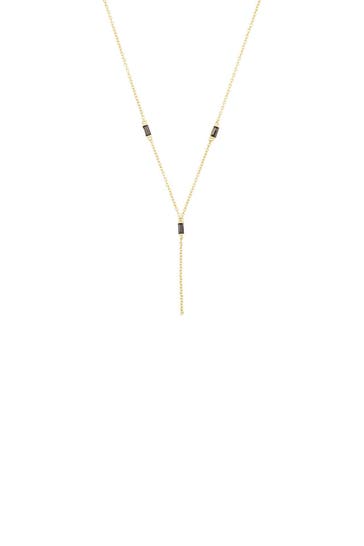 AMOR Kette für Damen, 925 Sterling Silber, Zirkonia Gold