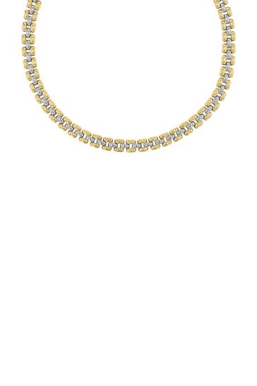 JOOP! Kette für Damen, Edelstahl Bicolor