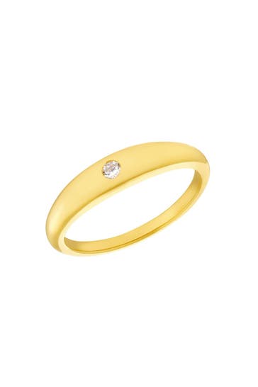 AMOR Ring für Damen, 925 Sterling Silber, Zirkonia synth.