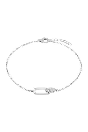 AMOR Armband für Damen, 925 Sterling Silber, Zirkonia synth. Silber