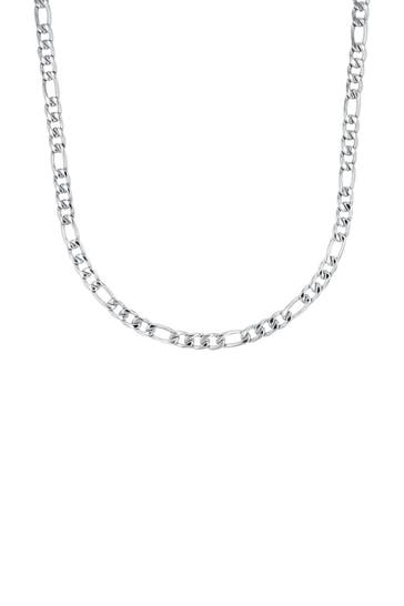 AMOR Kette für Damen und Herren, Unisex, Edelstahl Silber
