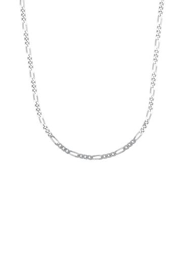 AMOR Kette für Damen und Herren, Unisex, 925 Sterling Silber Silber